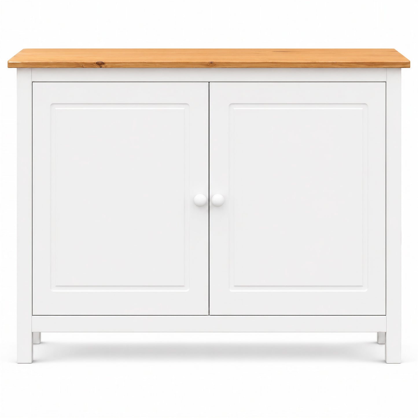 Solid Wood Sideboard Buffet Cabinet with Doors