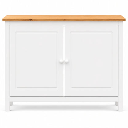 Solid Wood Sideboard Buffet Cabinet with Doors