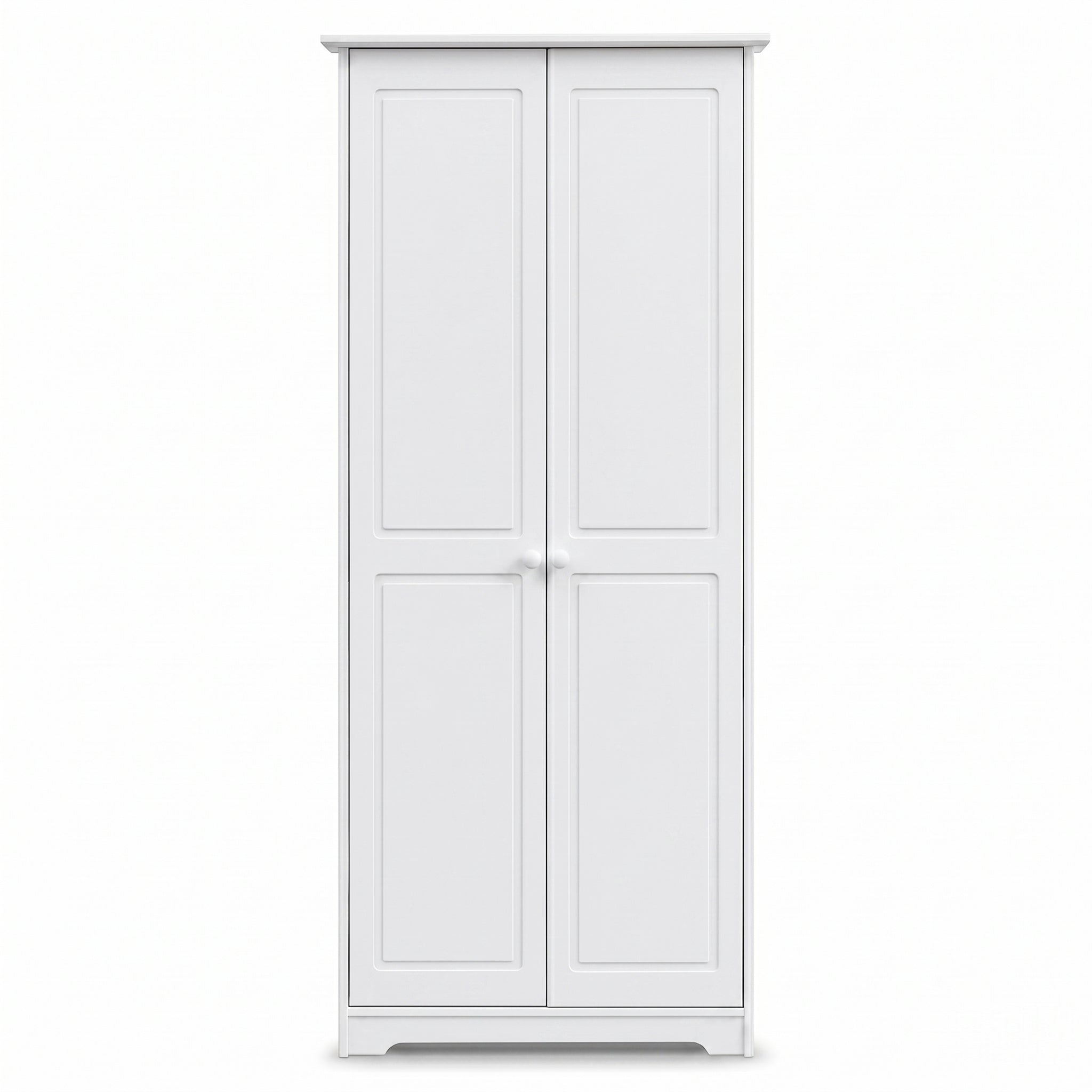 Cabinet Pantry 2 Doors Solid Wood – Fromthetreefurniture