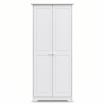 Cabinet Pantry 2 Doors Solid Wood