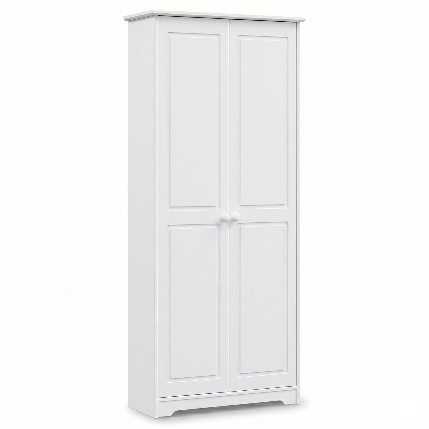Cabinet Pantry 2 Doors Solid Wood